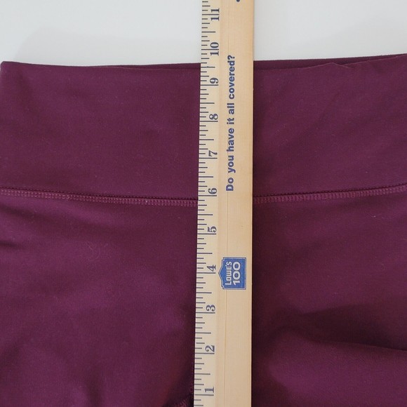 FABLETICS Define Powerhold Leggings Size XS Maroon high waisted EUC - Picture 4 of 8